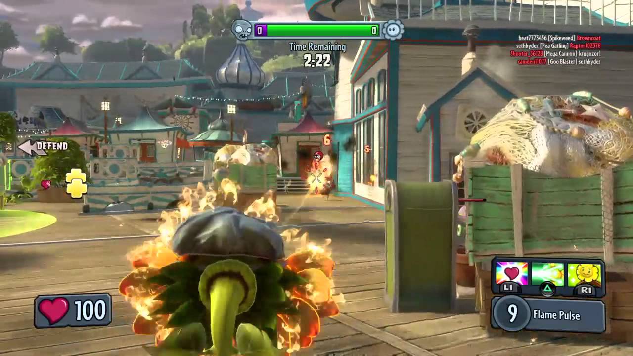 Plants vs zombies garden warfare multiplayer part 16 - YouTube