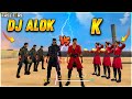 Dj Alok Vs ' K ' Factory Challange | 4 vs 4 who Will Win ? | Dj Alok And K - Garena Free Fire