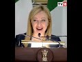 Italian pm giorgia meloni congratulated pm modi for being a major world leader  cnbctv18