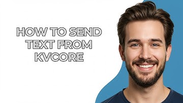 How to Send Text From Kvcore - GUIDE!