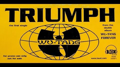 Wu Tang Clan, "Triumph" (Instrumental) // 1997 // Prod. by RZA // Hi-Res OG 12" Vinyl Needledrop