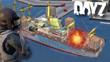 We built our new base on a BOAT! - DayZ (Movie)