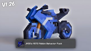 🔥 Realistic BiKe Mod for MCPE 1.21+  | Ride Bikes in Minecraft PE 😍 | Best Vehicle Addon Ever screenshot 1