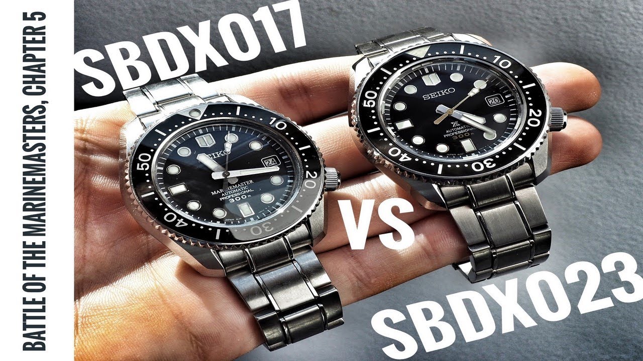 Battles of the Marinemasters, Chapter 5 - SEIKO SBDX023 / SLA021 vs SBDX017  - 2 vs 3 Generation - YouTube
