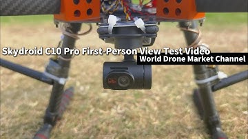 Skydroid C10 Pro First Person View Test Video #skydroid #drone #zoomtest