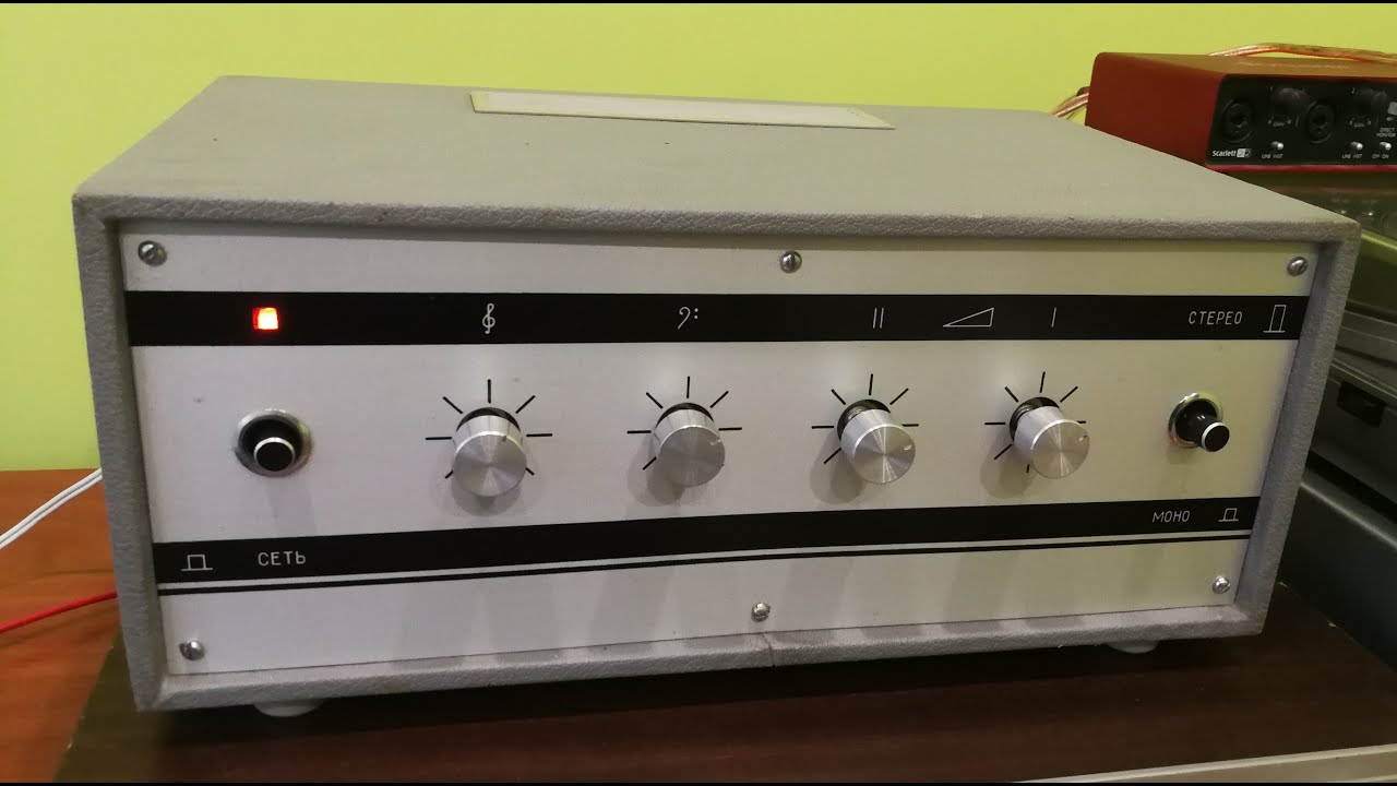П-70 советский усилитель завода им. Г.И. Петровского, Нижний Новгород ...