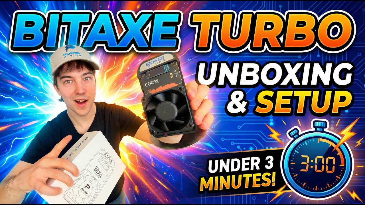 Bitaxe Gamma Turbo Unboxing & Setup in Under 3 Minutes! 🚀 - YouTube