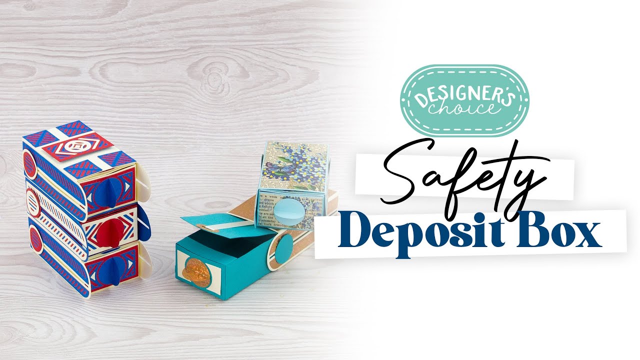 Alison & Karen unbox the latest Designer's Choice die set - The Safety Deposit Box | Tonic Studios
