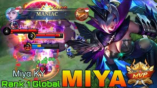 MANIAC Miya Monster Marksman - Top 1 Global Miya by Miyα KY - Mobile Legends