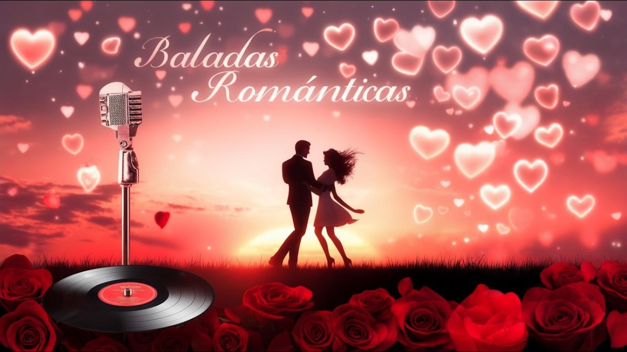 Fuego Que No Se Apaga - Video Lyrics - Baladas Españolas