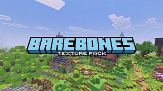 Bare Bones New Version Texture Pack For Minecraft 1.21.130+