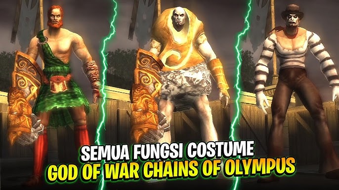 God of War Chains of Olympus Save Data Complete PPSSPP Emulator 