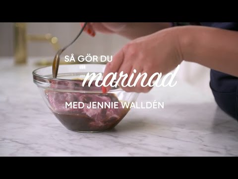 Video: Hur Man Gör En Marinad