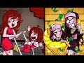 Rich Mom Vs Poor Mom - Girlfriend Vs Sarvente - Friday Night Funkin' Animation | GreenBuzz