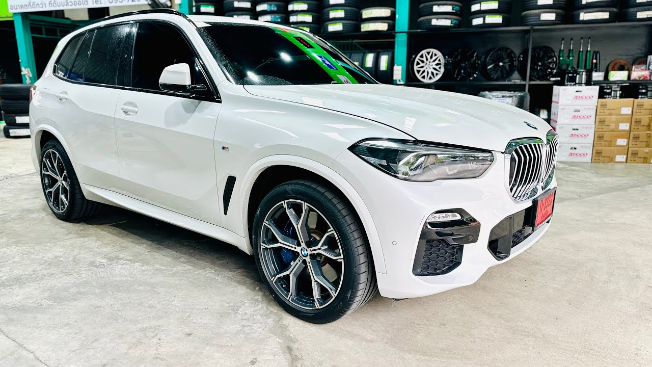 BMW X5 X PIRELLI P-ZERO PZ4 RUNFLAT ขนาด 21 นิ้ว : ทีดับบลิวออโต้ - YouTube