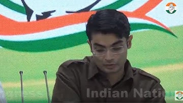 LIVE: AICC Press Briefing By Jaiveer Shergill at Congress HQ