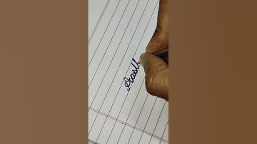 "Aastha" name in cursive writing #viral #shorts #trending #youtubeshorts