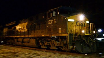 CSX 5316 with an Awesome K5HLA Leads CSX B796 + Meets a Rerouted M203 - 1-27-23