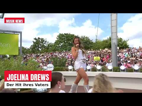 Joelina Drews im ZDF-Fernsehgarten: der Hit ihres Vaters | MUSIK NEWS | SCHLAGER | VOLKSMUSIK