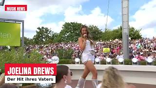 Joelina Drews im ZDF-Fernsehgarten: der Hit ihres Vaters | MUSIK NEWS | SCHLAGER | VOLKSMUSIK