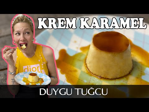 Krem Karamel Tarifi 🍮 | HAFİF VE AŞIRI LEZZETLİ KREM KARAMEL 🍮 | Chef Duygu Tuğcu