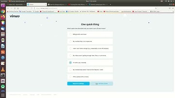 How to Cancel a Vimeo Auto Renewal feature