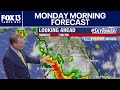 Tampa weather | Rain &amp; storms Monday