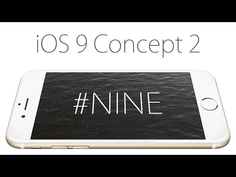 Imagine a system IOS 9 design .