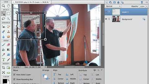How to Create a keyline stroked box in Photoshop Elements   Broadband