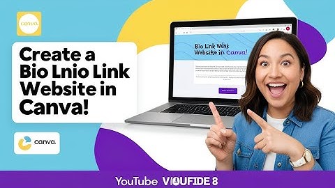 How to Make Bio Link Website in Canva