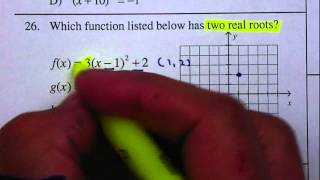 P7 Alg 2 Unit 4 - Number of Real Roots Graph