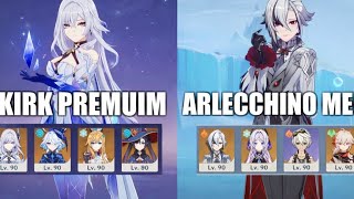 Arlecchino Melt | Skirk premium| Spiral Abyss Floor 12 Version 6.5 | Genshin Impact
