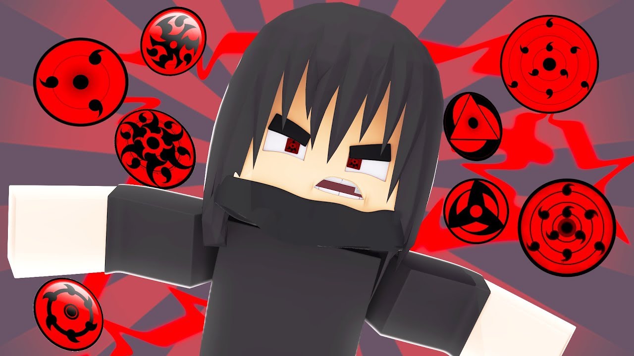 Minecraft Itachi Itachi Despertou O Mangekyou Sharignan 3