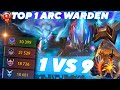 TOP 1 ARC WARDEN - Победил 1 vs 9 | ~7000 ММР
