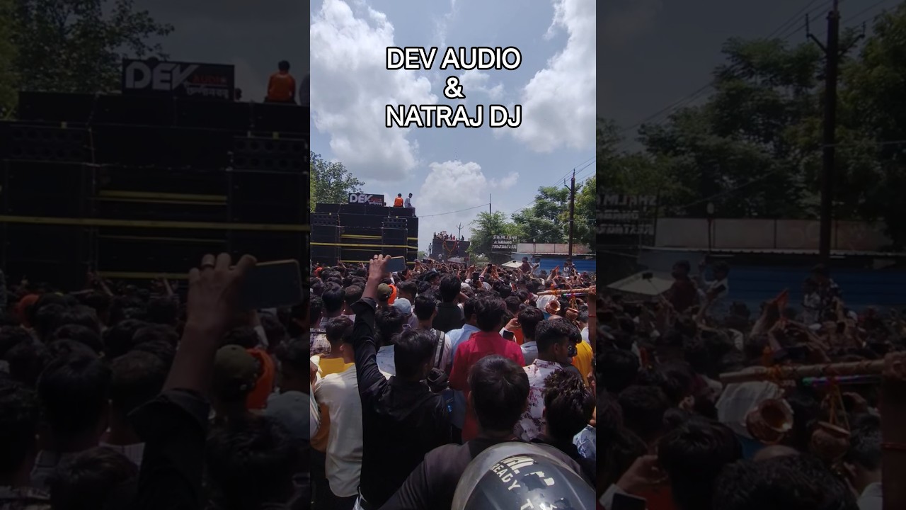 DEV AUDIO CG & NATRAJ DJ at kawad yatra sehore Bhopal KUBRESHWER DHAM 2025