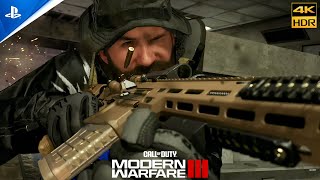 Modern Warfare 3 Flashpoint Soap PS5 4K HDR 60FPS Gameplay Veteran Modern Warfare III