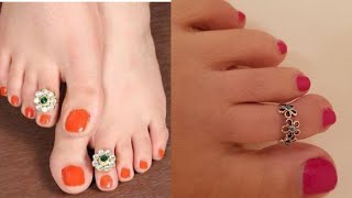 Latest Toe Rings Stylish Fashion Trend 2020 Beautiful Toe Rings Designmettlu Toes Rings