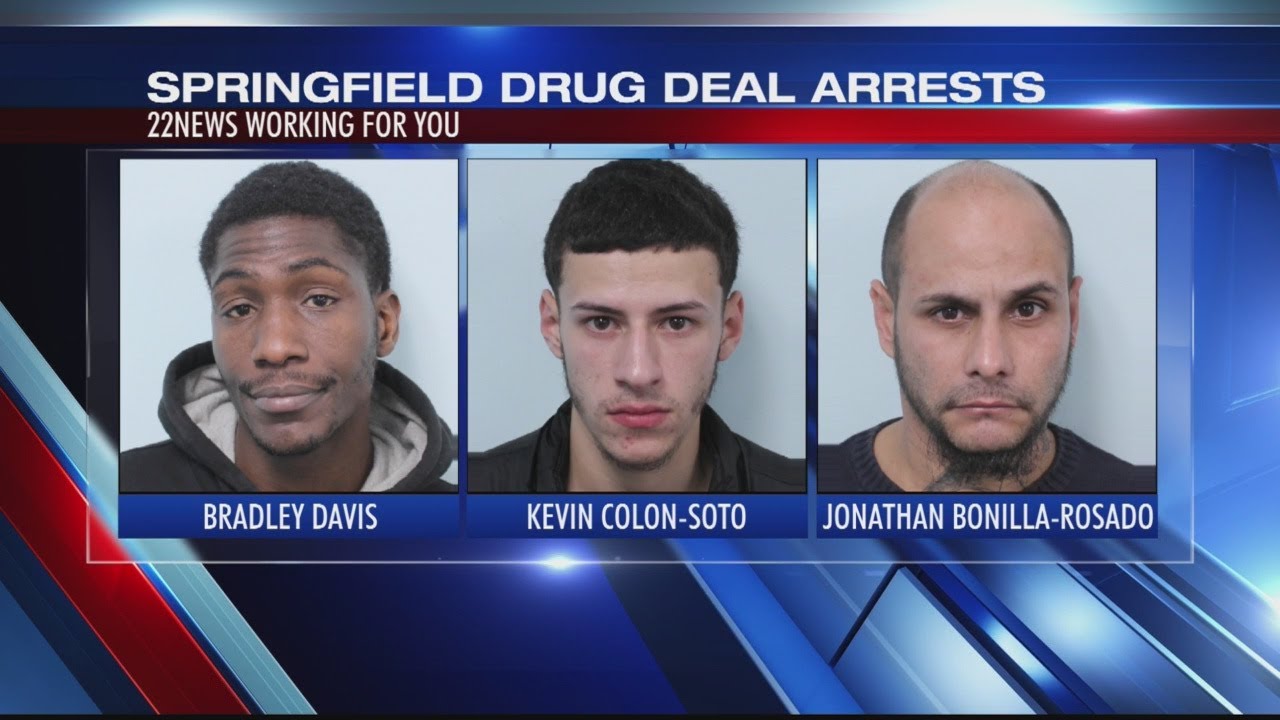 Springfield drug deal leads to three arrests; heroin, cocaine, stolen ...