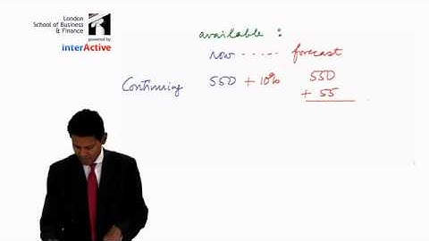 LSBF ACCA F7: Income Statement Question Debrief with Francis Braganza Part 2
