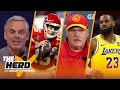 LeBron is U2 at the Sphere, Chiefs low rankings on NFL team surveys? No problem | THE HERD
