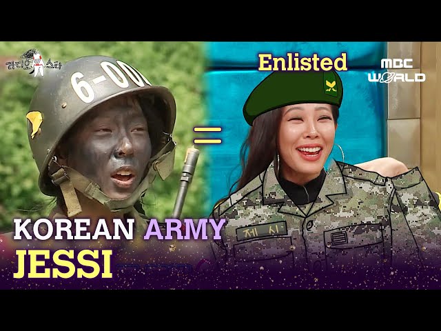 [C.C] JESSI Joined the Korean Army #JESSI class=