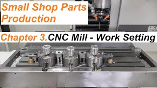 Tormach Parts Production.  Chapter 3:  CNC Mill - Work Setting