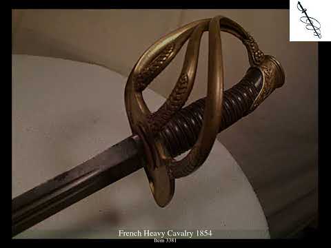 French 1854 Heavy Cavalry Sword.