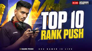TOP 10 TODAY ? | CONQUEROR RANK PUSH DAY - 13 | BGMI LIVE | UZU GAMER