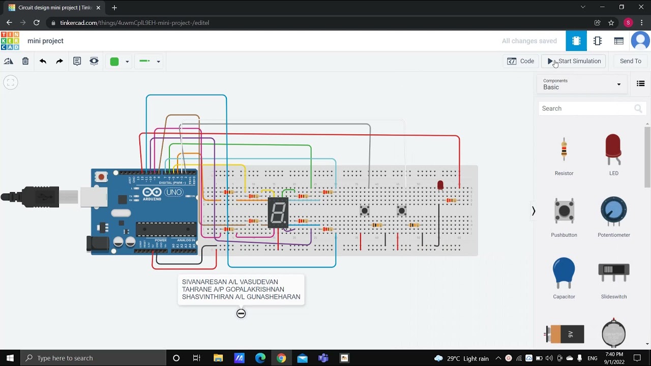 MINI PROJECT VIDEO(take a number system)
