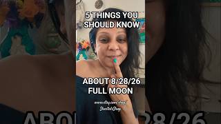 5 THINGS YOU SHOULD KNOW ABOUT 8/28/26 FULL MOON #fullmoon #eclipse