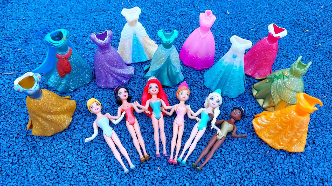 Satisfying with Unboxing & Review Disney Princess Frozen ELSA & Jasmine Toys! ASMR Relaxing DIYSY