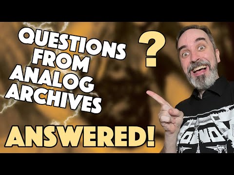 Answering Metal (and Non-Metal) Questions | Analog Archives 1000 Subs Contest