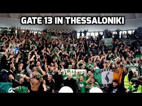 Gate 13 in Thessaloniki (Panathinaikos - Aris 68-59)