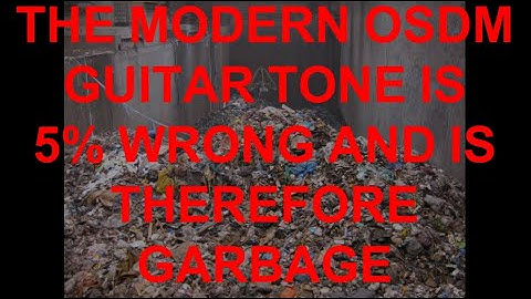 I Have Issues with Modern OSDM Revival Production